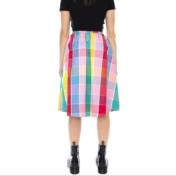 Lazy Oaf Golden Years Check Skirt - Picture 5 of 5